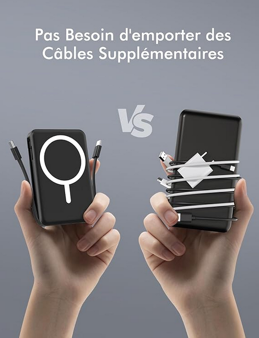 ⚡ Goldenora™ PowerMag 10K — L’énergie qui vous suit partout