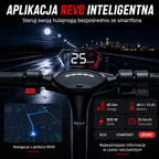 Hulajnoga elektryczna REVO Voltis 250 W – zasięg do 25 km – bateria 36 V / 5,2 Ah – opony 8″